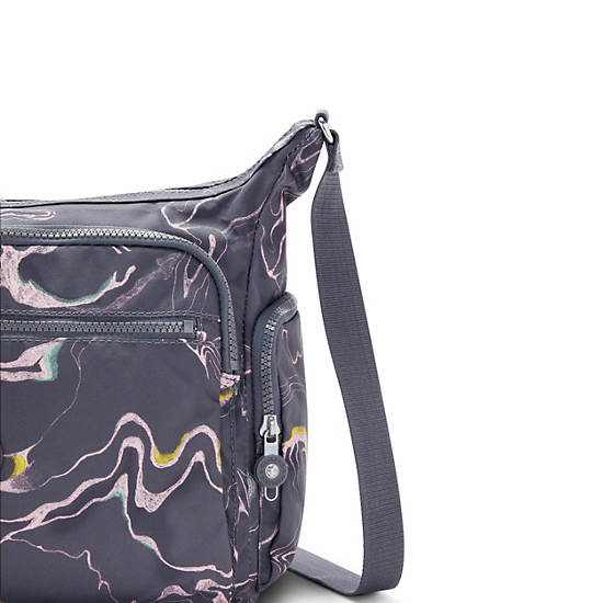 Kipling Gabbie Printed Crossbody Veske Grå | NO 2055VR